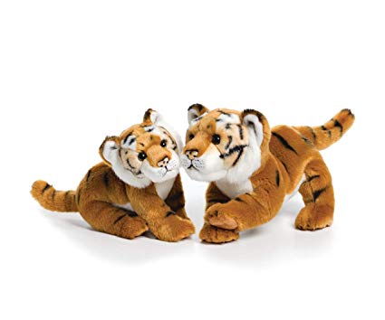 Playful Large Tiger Friend Children's Plush Stuffed Animal Toy